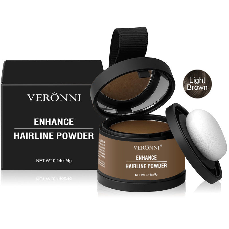 14 Color Hair Line Powder Black Root Up Natural Instant Waterproof Hairline Shadow Concealer Coverage Paint Repair Fill In Hair