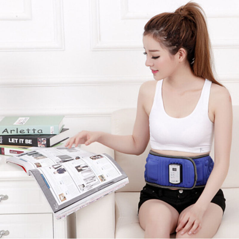 Health Care Vibration Body Massager Back X5 Waist Slimming Sauna Massage Belt With 5 Motors Weight Loss Heating Function